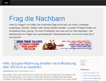 Tablet Screenshot of fragdienachbarn.org